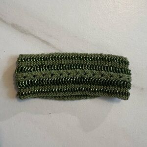 Chic Olive Knit Bracelet